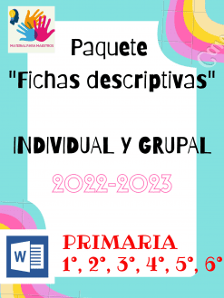 fichas descriptivas primaria