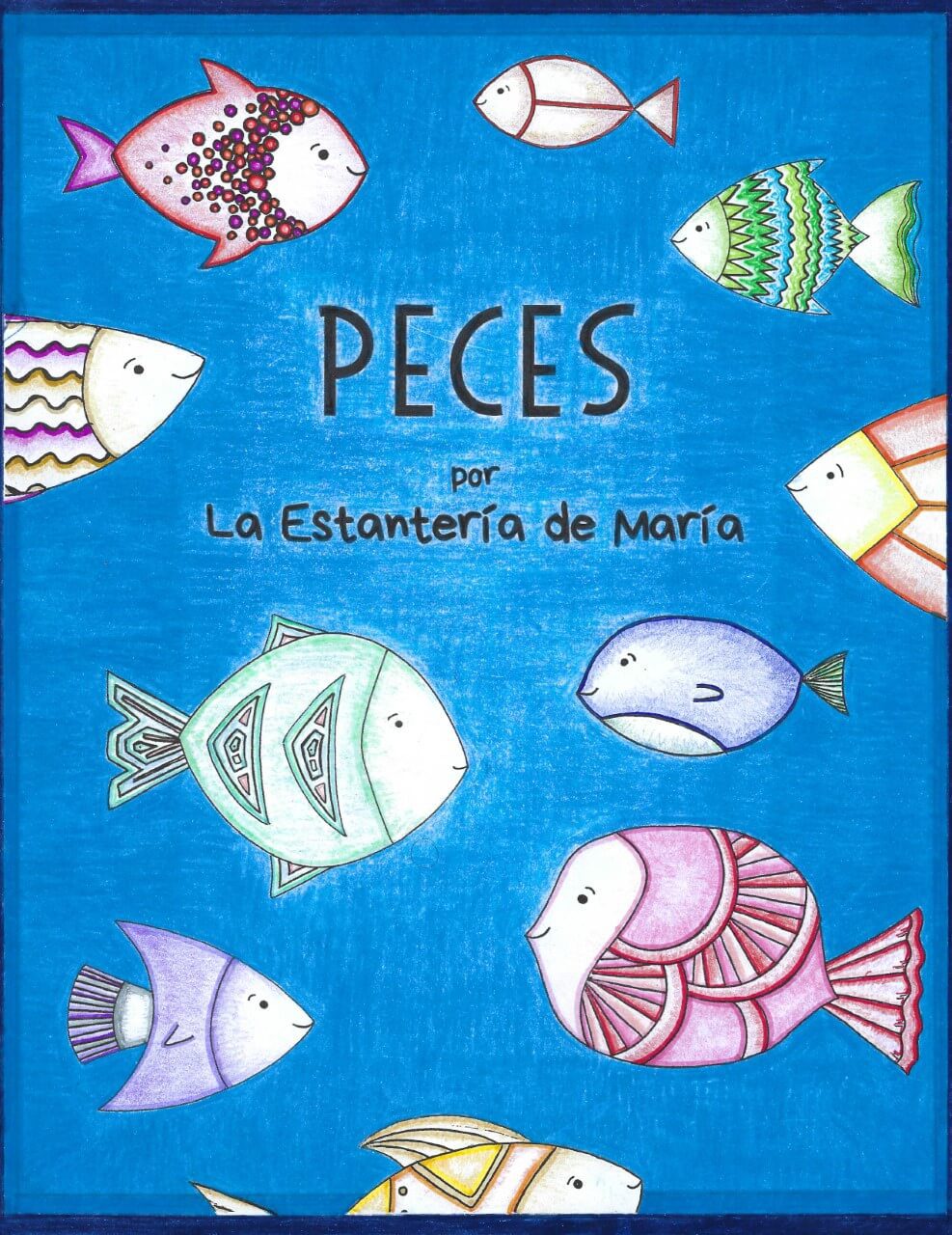 Libro para colorear PECES