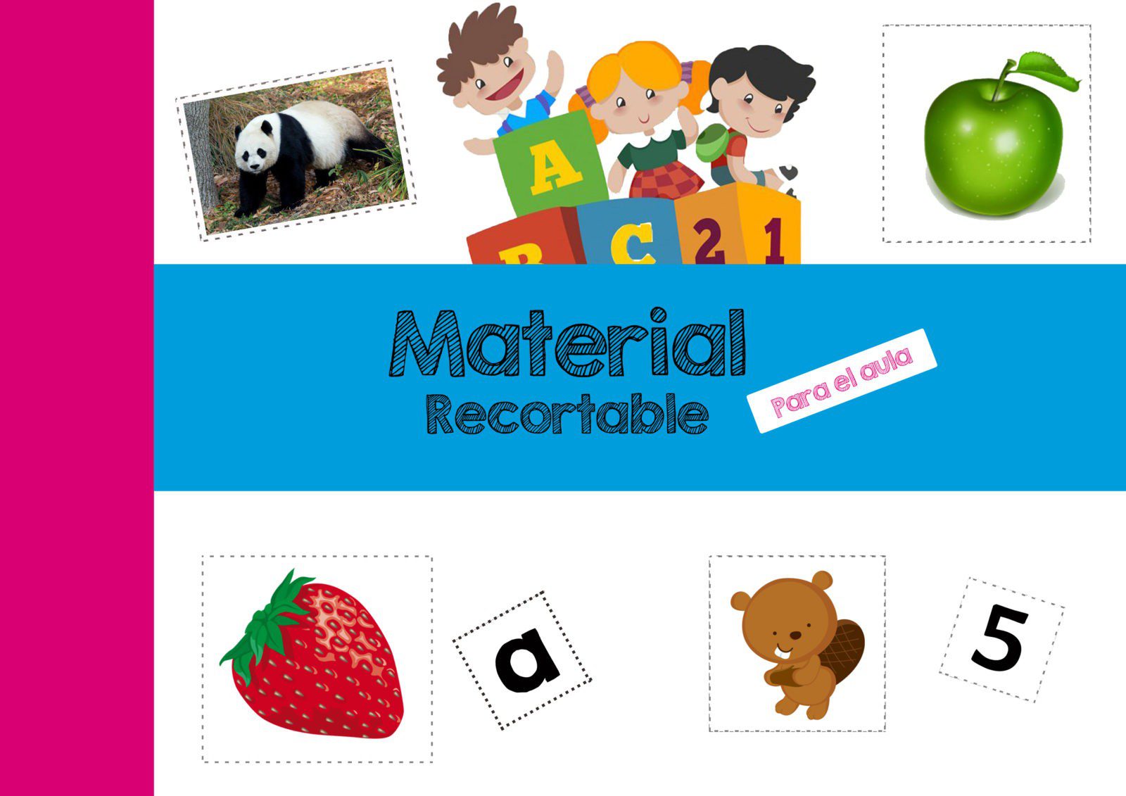 Material Recortable para Preescolar y Primaria