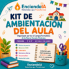 Kit de Ambientación del Aula Premium 1° a 6° | NEM y 4 Campos Formativos | Editable