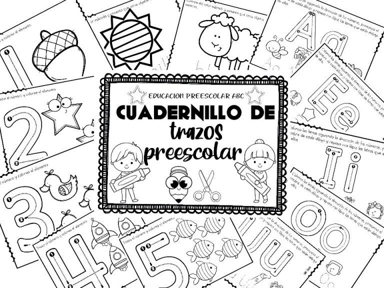 Cuadernillos de Actividades Para Niños de Primaria - Preescolar y Secu