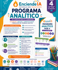 PROGRAMA ANALÍTICO FASE 4 2026-2027 | Construye el tuyo paso a paso | 3.º y 4.º Primaria