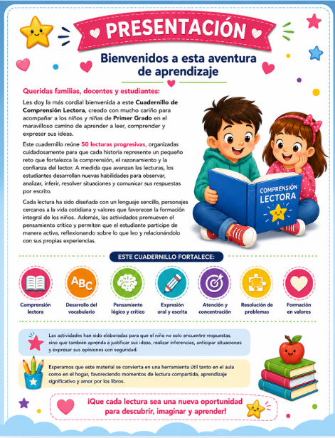 Comprensión Lectora para Primer Grado | 50 Lecturas y Actividades 2 Comprensión Lectora para Primer Grado | 50 Lecturas y Actividades - Image 2