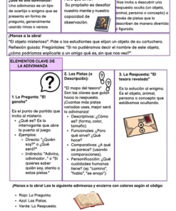 ¡Detective de Adivinanzas! Librito Interactivo para Primer Ciclo 4 preview 104759 04