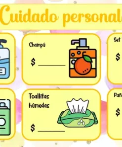 Un cuadro de exhibición de productos titulado 