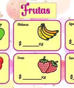 Reemplace el producto en la oración siguiente con el nombre del producto proporcionado.
Oración: Una lista de precios de frutas en español. Incluye ilustraciones y espacios de precios para manzanas (manzanas), plátanos (plátanos), aguacate (aguacate), tomate (tomate), fresa (fresa) y sandía (sandía). Cada fruta tiene una sección designada con un espacio de precio por kilogramo, junto con porcentajes de descuentos.
Nombre del Producto: DESCUENTOS EN EL SUPERMERCADO VERSIÓN 2 (PORCENTAJES)

Frase revisada: DESCUENTOS EN EL SUPERMERCADO VERSIÓN 2 (PORCENTAJES) es una lista de precios de frutas en español. Incluye ilustraciones y espacios de precios para manzanas (manzanas), plátanos (plátanos), aguacate (aguacate), tomate (tomate), fresa (fresa) y sandía (sandía). Cada fruta tiene una sección designada con un espacio de precio por kilogramo, junto con porcentajes de descuentos.