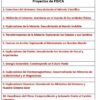 Una tabla titulada 
