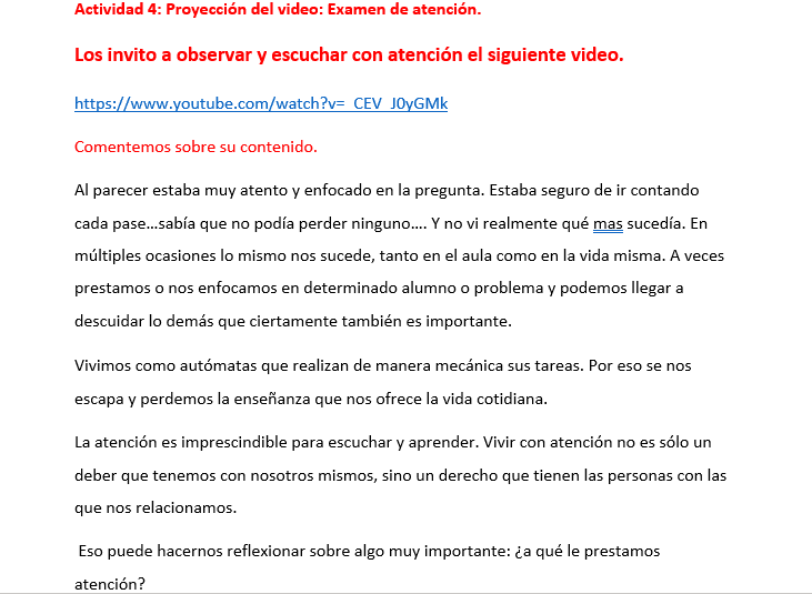 productos contestados de los videos del Consejo tecnico escolar