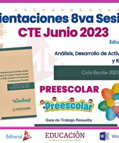 Productos Contestados Octava Sesión CTE 2023