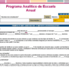 Programa Analítico de Preescolar 2024-2025 | NEM 11 Captura de pantalla del documento educativo titulado
