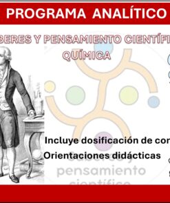 Programa analítico Química