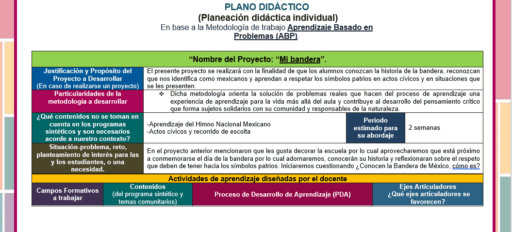 proyecto bandera