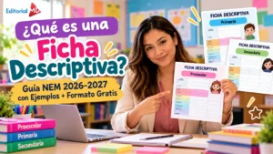 ¿Qué es una Ficha Descriptiva? Guía NEM 2026-2027 con Ejemplos + Formato Gratis