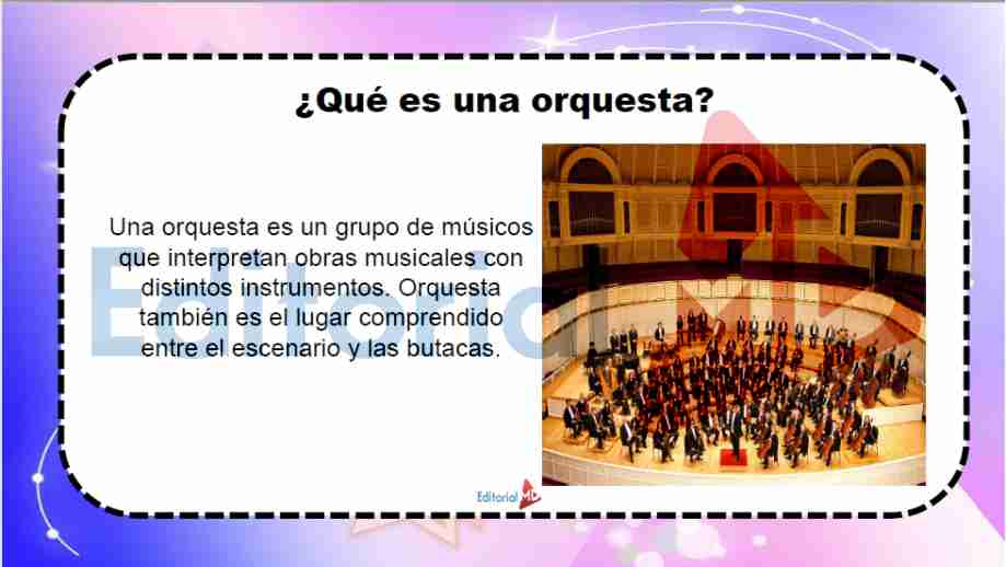 que es una orquesta