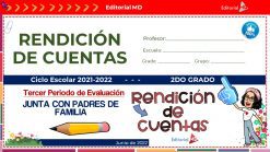 Rendición de Cuentas Secundaria y Telesecundaria 2° Grado Julio 2022