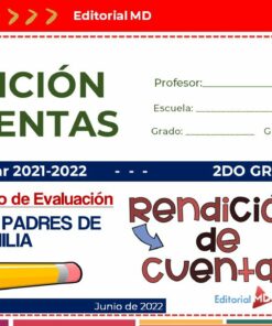 Rendición de Cuentas Secundaria y Telesecundaria 2° Grado Julio 2022