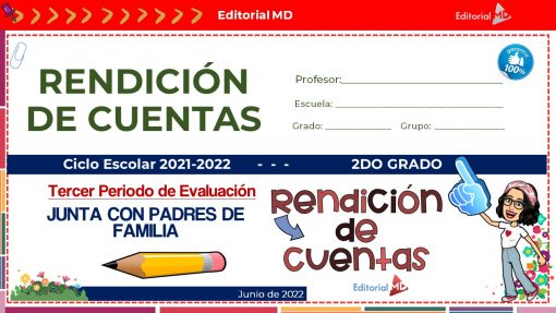 Rendición de Cuentas Secundaria y Telesecundaria 2° Grado Julio 2022