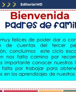 Imagen que muestra un colorido cartel de bienvenida con el texto 