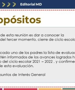Una diapositiva colorida con el título 