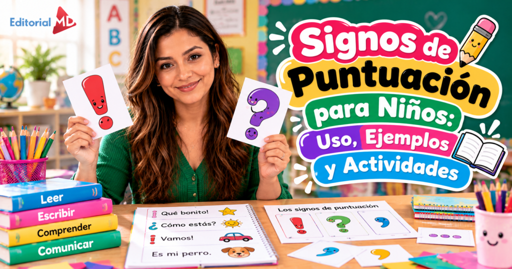 Signos de Puntuación para Niños: Uso, Ejemplos y Actividades 1 signos de puntuación para niños