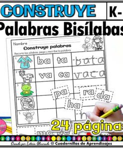 Construye Palabras Bisílabas