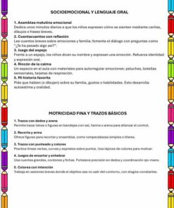 socioemocional y lenguaje