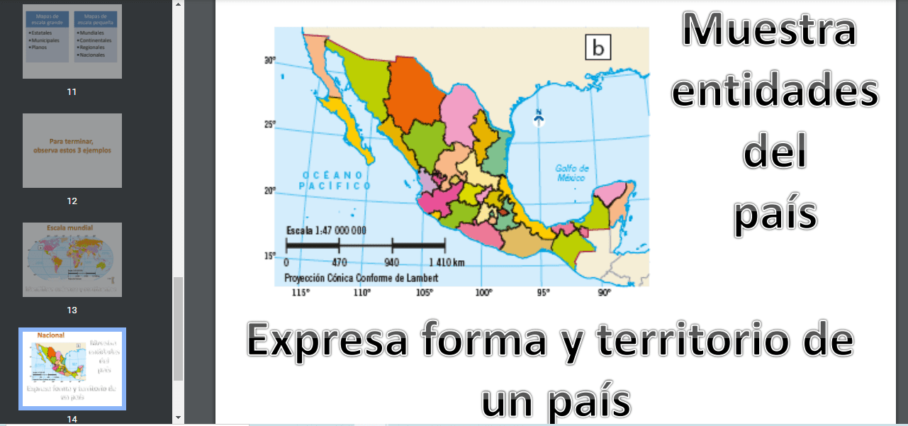 tipos de mapas