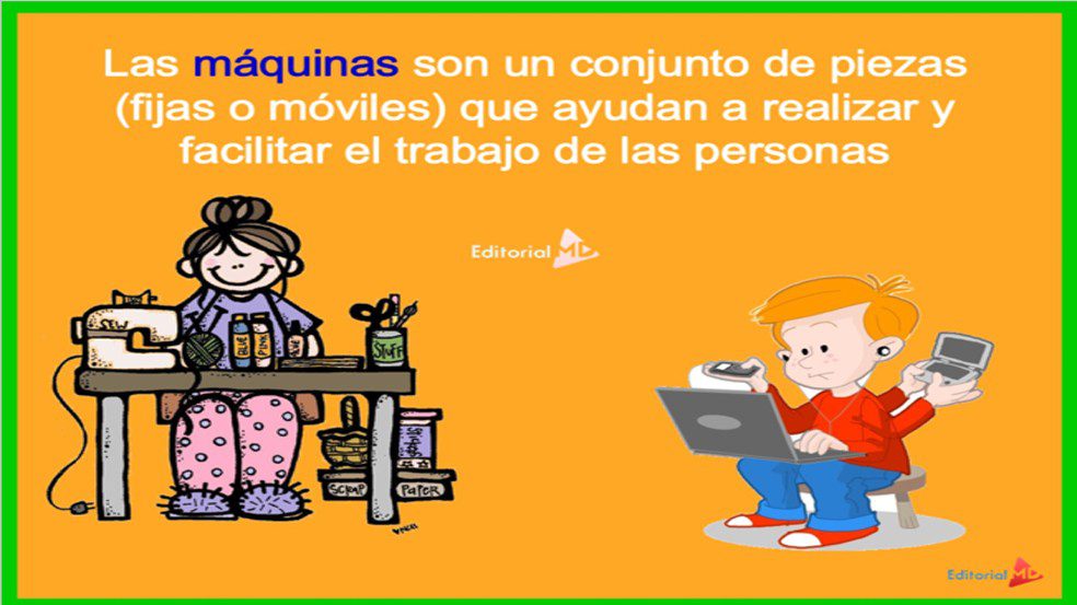 definicion de maquinas para niños