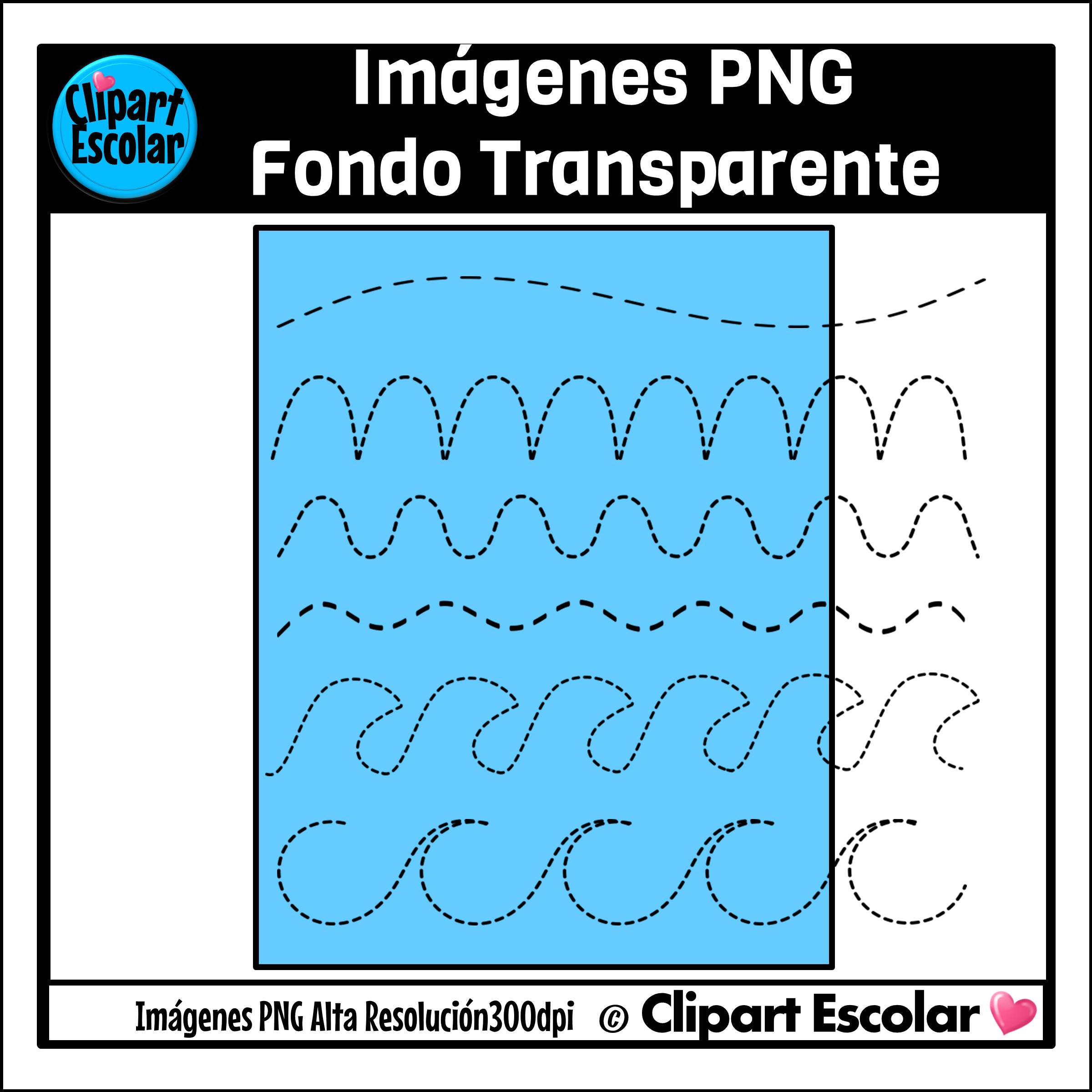 Trazos Básicos 1 Líneas Curvas Clipart Escolar 2 Trazos Básicos 1 Líneas Curvas Clipart Escolar - Imagen 2