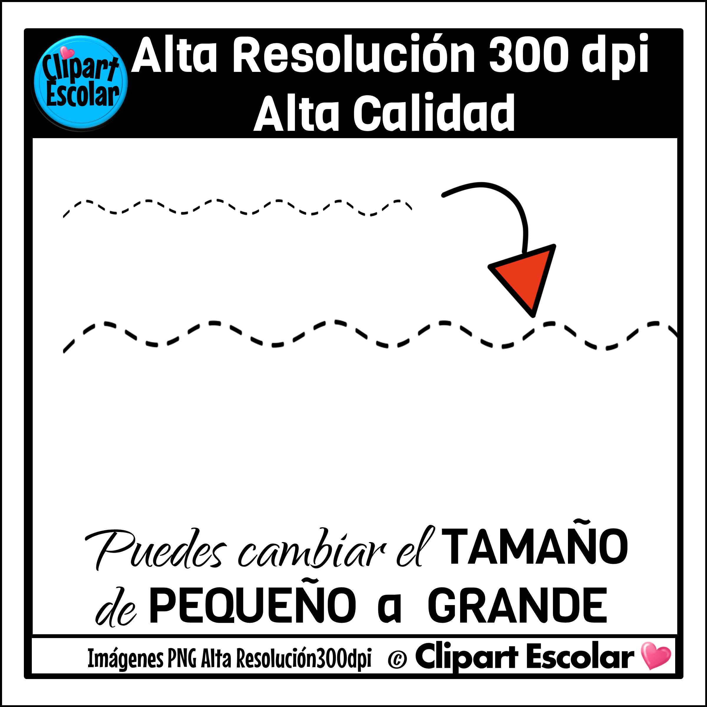 Trazos Básicos 1 Líneas Curvas Clipart Escolar 3 Trazos Básicos 1 Líneas Curvas Clipart Escolar - Imagen 3