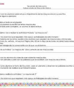 Un plan de lección titulado 
