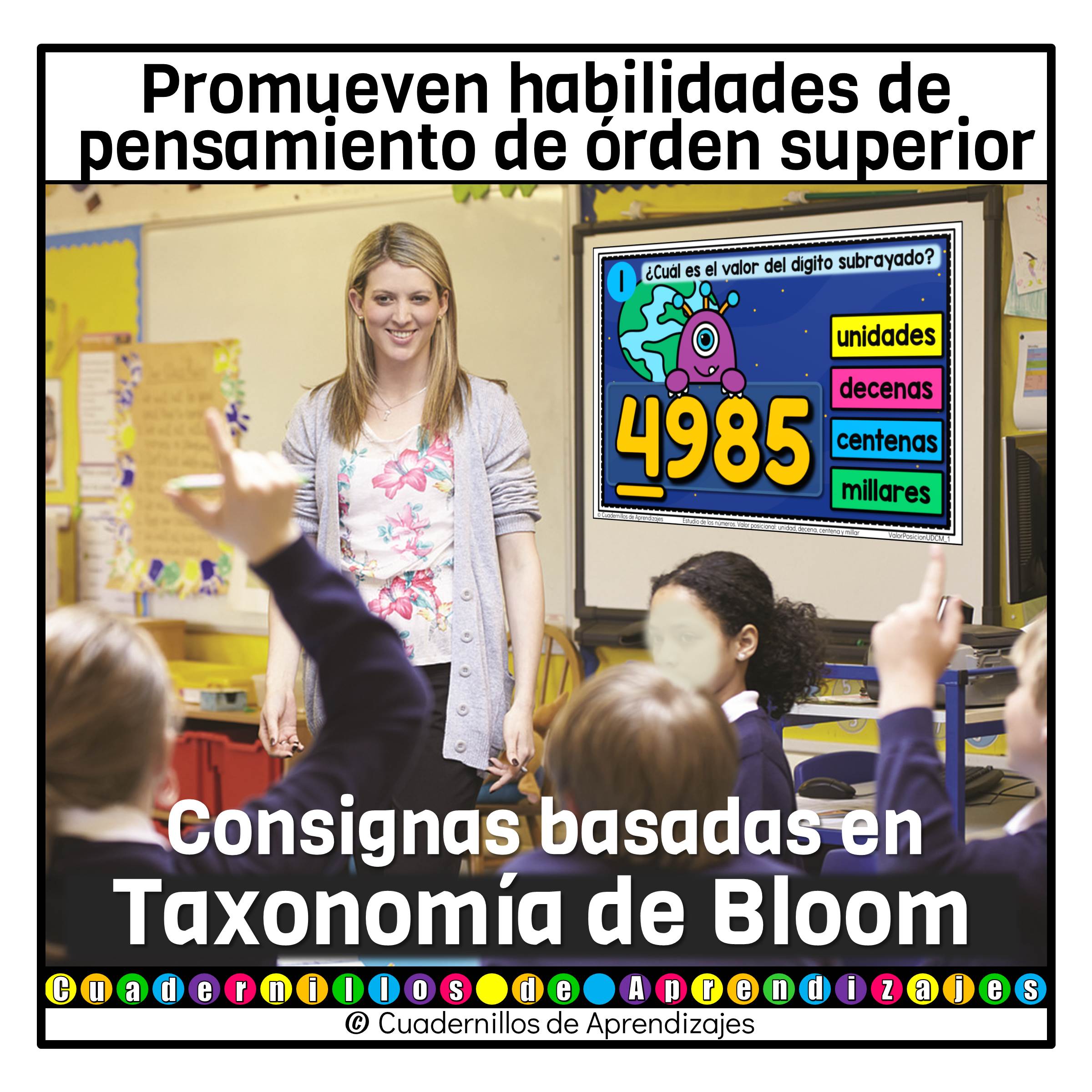 Valor Posicional unidades decenas centenas millares Estudio de los números Matemáticas Grado Primaria Fichas Digitales 4 Valor Posicional unidades decenas centenas millares Estudio de los números Matemáticas Grado Primaria Fichas Digitales - Image 4