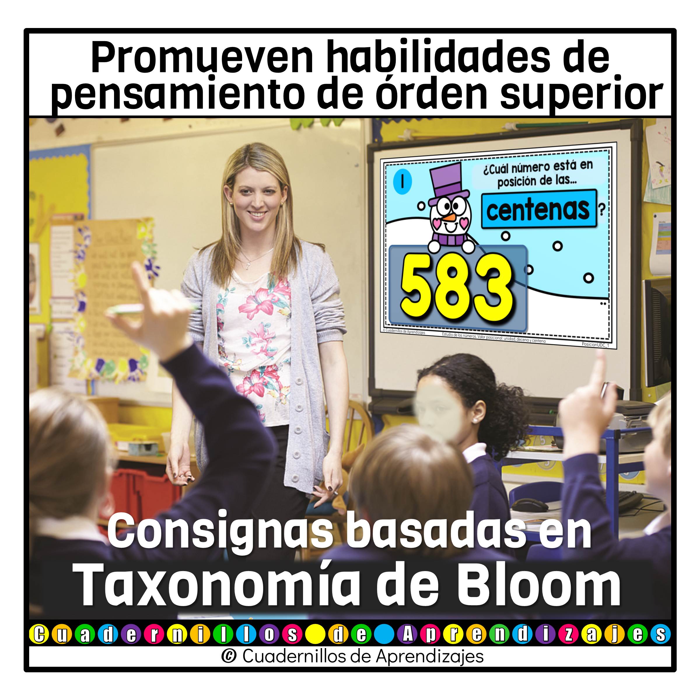Valor posicional unidades decenas centenas Estudio de los números Matemáticas Primer Grado Primaria Fichas Digitales 4 Valor posicional unidades decenas centenas Estudio de los números Matemáticas Primer Grado Primaria Fichas Digitales - Image 4