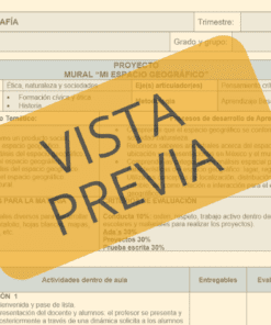 Documento de proyecto de geografía para 