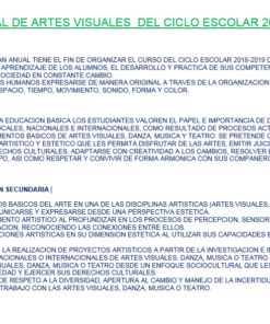 La imagen muestra un documento de texto en español, titulado 