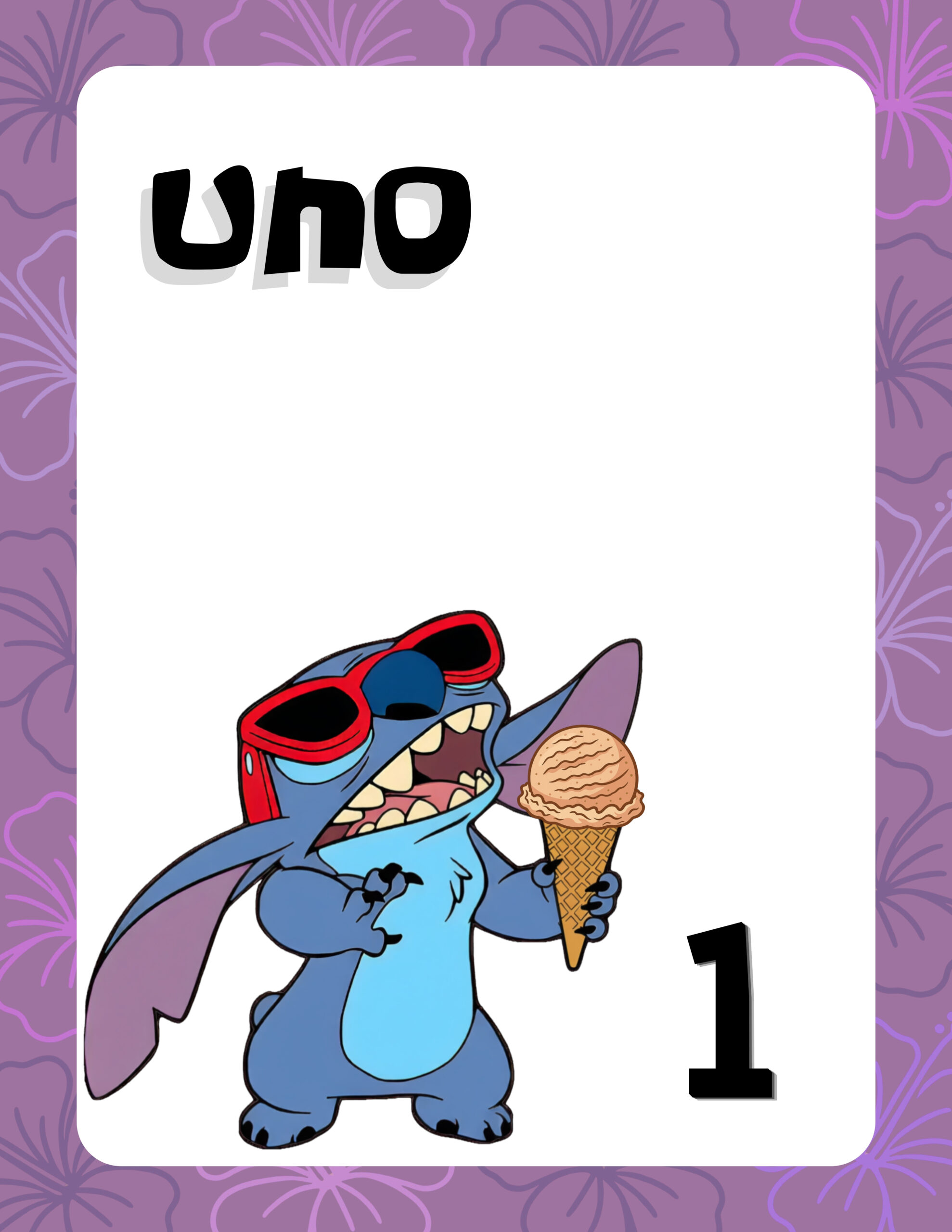 Números con temática de "Stitch" 2 Números con temática de "Stitch" - Imagen 2
