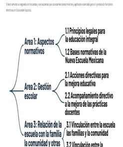 Guía de Apoyo Promoción Vertical Función Directiva en Educación Especial - USICAMM 2026 - 2027 + (Simulador 90 Reactivos) 18 Un diagrama titulado